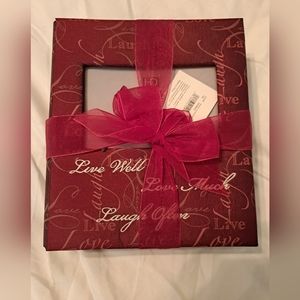 Photo Album (2pk) Velvet Live-Laugh-Live - NEW w/ Original Tags